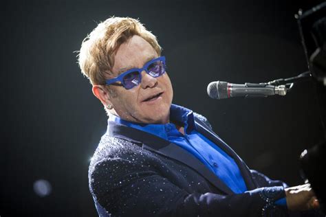 Elton John in ‘good health’ after being hospitalized for fall at his French Riviera home